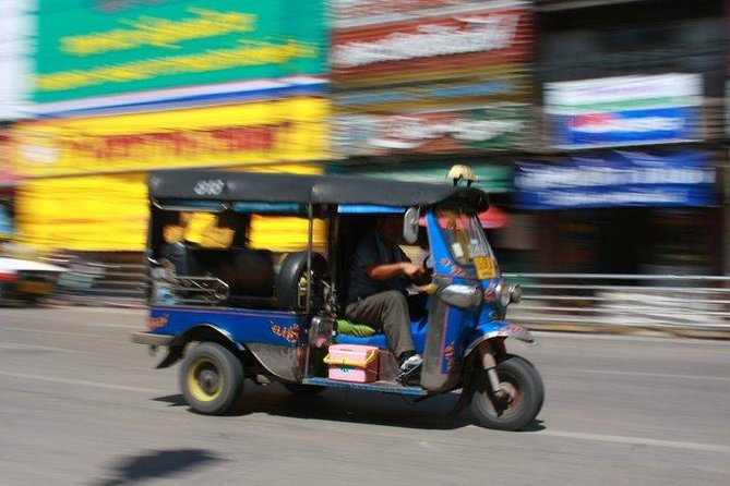 Bangkok’s Hidden Treasures Walking Tour - Bamrung Muang temple-supply street: monk shopping in a real Bangkok lane