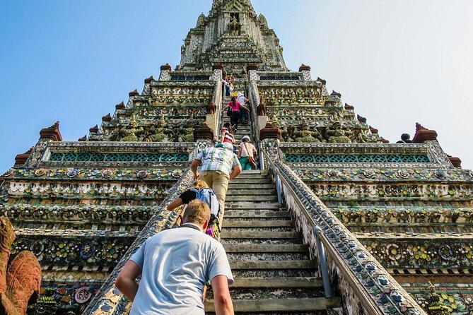 Bangkok’s Three Iconic Temples: Wat Traimit, Wat Pho & Wat Arun - Wat Arun: Temple of Dawn on the Chao Phraya River