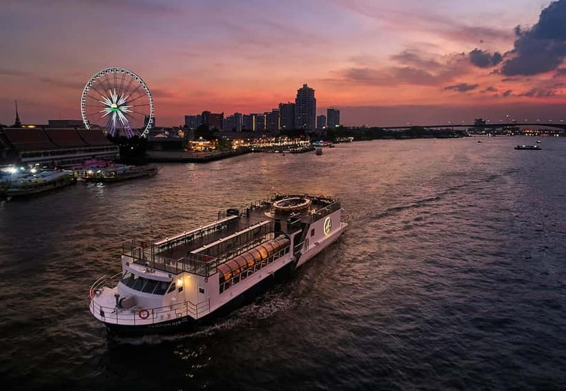 Bangkok: Saffron Cruise by Banyan Tree - The Set Dinner Menu: What You Actually Eat on Board