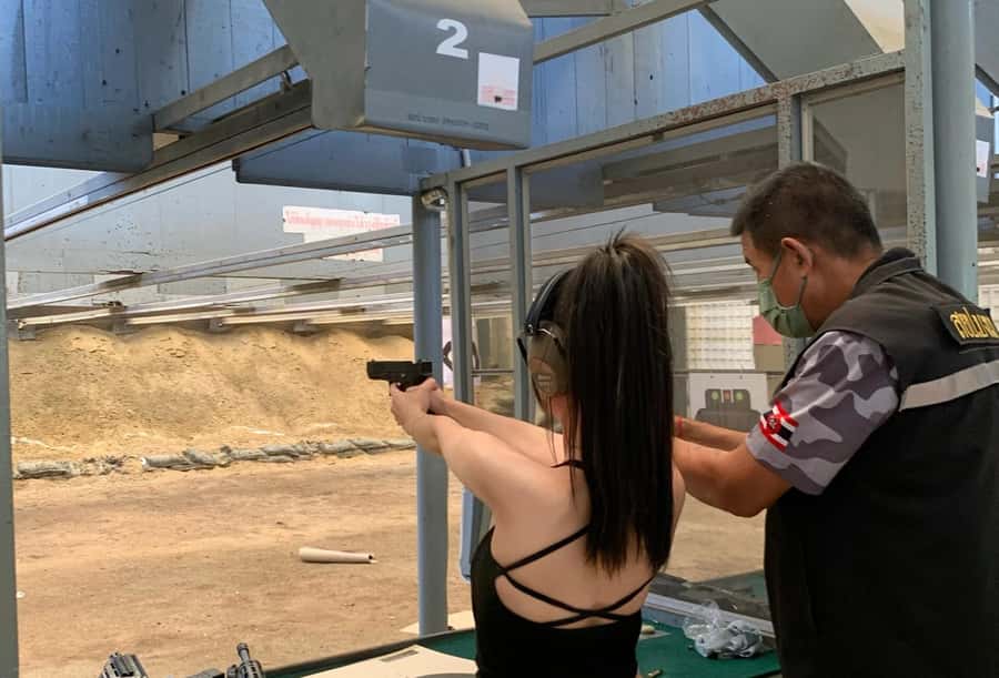 Bangkok: Shooting Range Experience at Ratchanawi w/ Transfer - Quick hits at Ratchanawi Bang Na