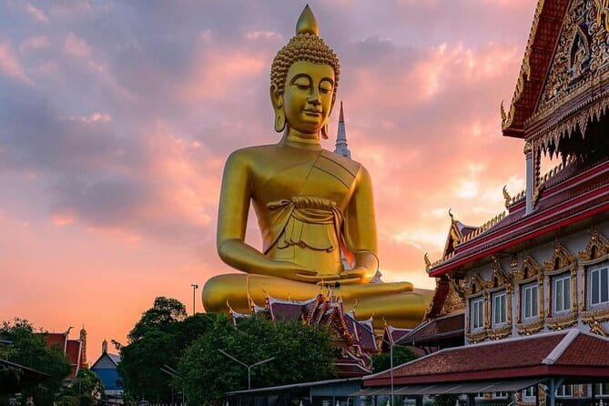 Bangkok : Sunset Food tour by Tuk Tuk boat with big Buddha view - What you’ll actually eat: more than snacks, less guesswork