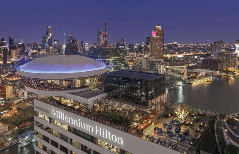 Bangkok: ThreeSixty Rooftop Bar at Millennium Hilton - Snacks and Gourmet Drinks That Actually Matter