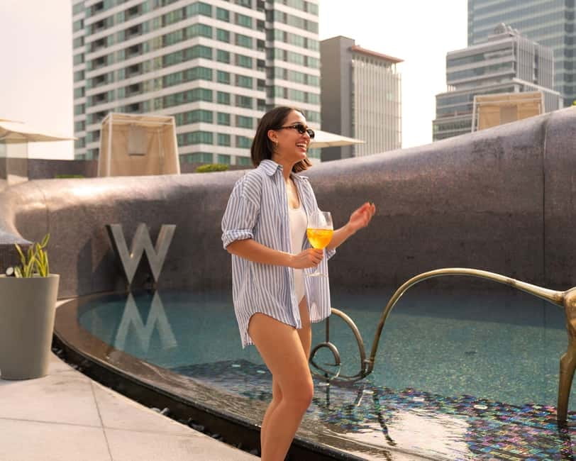 Bangkok: W Hotel Pool & Gym Experience - Spa Facilities and a 60-minute Massage You Can Personalize