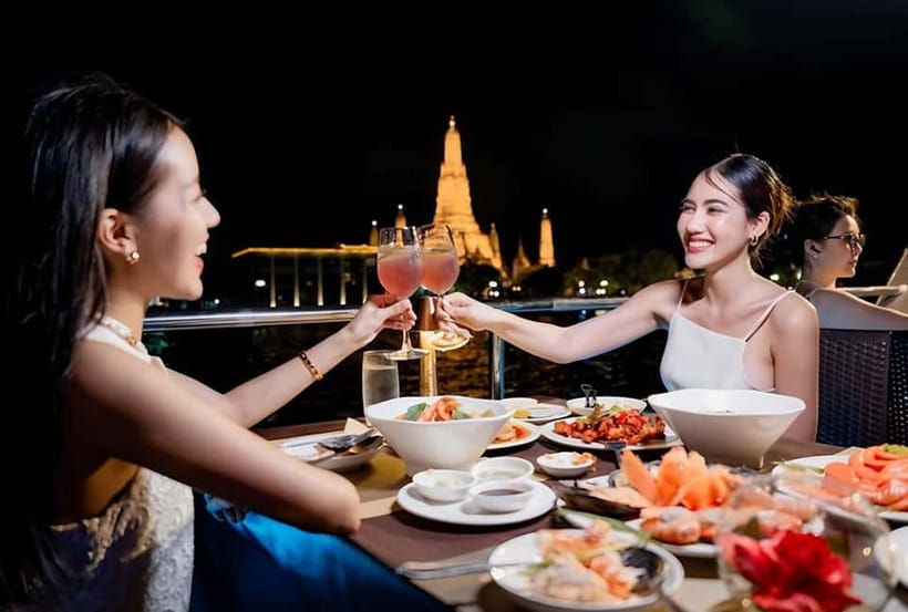 Bangkok: White Orchid Chao Phraya Dinner Cruise free Beer - The 2-hour rhythm: how the night unfolds on board