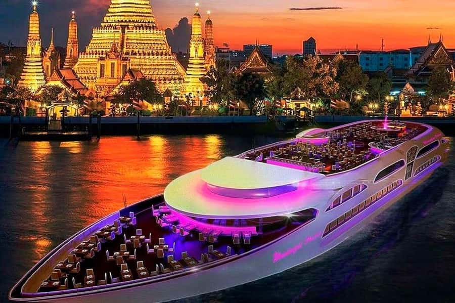 Bangkok: Wonderful Pearl Dinner Cruise and Live Performance - The Buffet Spread: Thai Favorites, Western Comforts, and Dessert