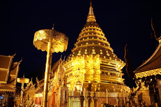 Best seller!! Amazing Night tour, Doi Suthep + Wat umong - Top Must visit! - Why the Doi Suthep plus Wat Umong night combo feels so good