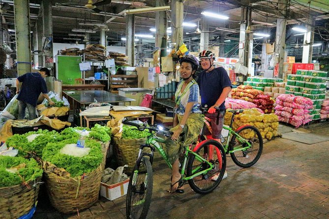 Bike Bangkok at Night with Thai Dinner - Ferry time: the skyline view you cannot get from streets