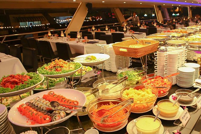 Chaophraya Princess Dinner Cruise in Bangkok with Hotel Pickup - What you actually see on the Chao Phraya River
