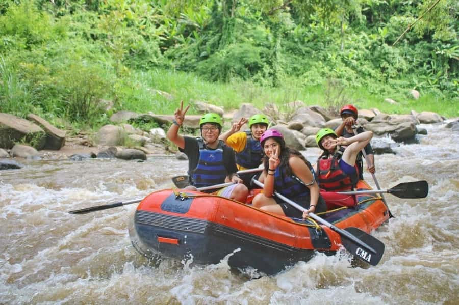 Chiang Mai: ATV, White Water Raft, & Sticky Waterfall Tour - Sticky Waterfall: What You Do and What to Bring