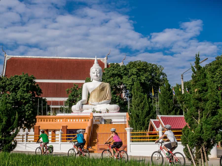 Chiang Mai Countryside E-bike Ride with Expert Guide & Lunch - Catching the 8:30 train after setup at Discova