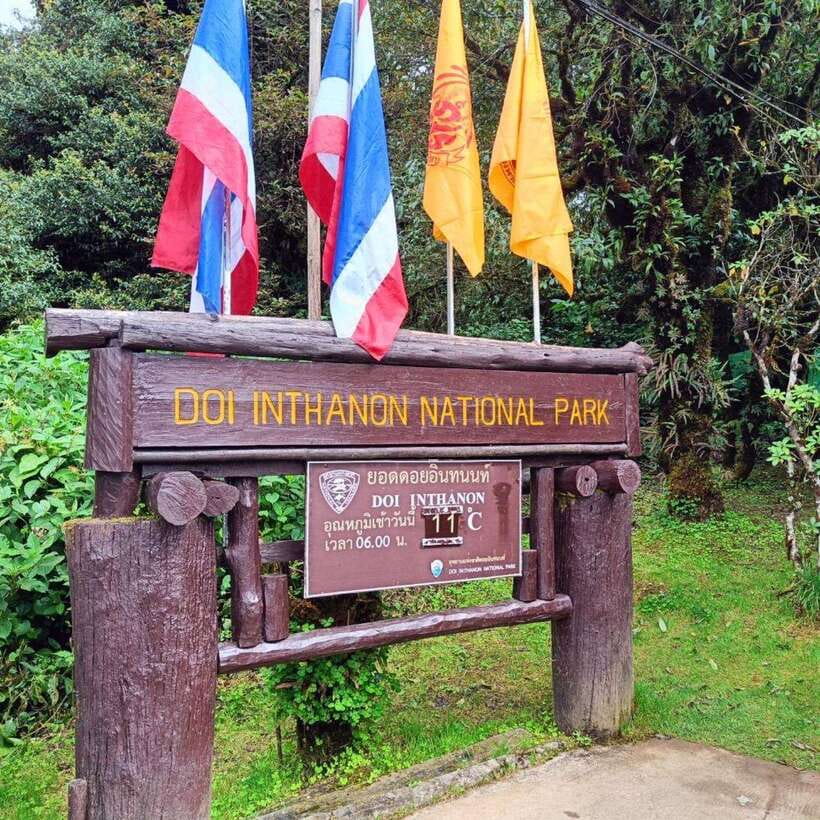 Chiang Mai: Doi Inthanon National Park & Waterfall Day Tour - Twin Pagodas at Doi Inthanon: views, gardens, and photo time