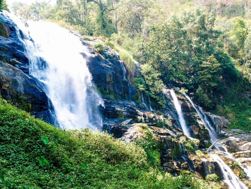 Chiang Mai: Doi Inthanon, Waterfalls, & Tribal Villages Tour - Wachirathan and Sirithan Waterfalls, Plus Short Trail Time