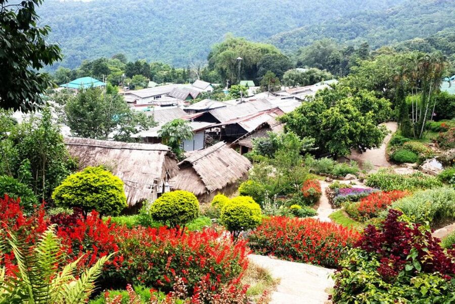 Chiang Mai: Doi Suthep and Hmong Village Half-Day Tour - The Temple Climb: 306 Steps or Tram to the Top