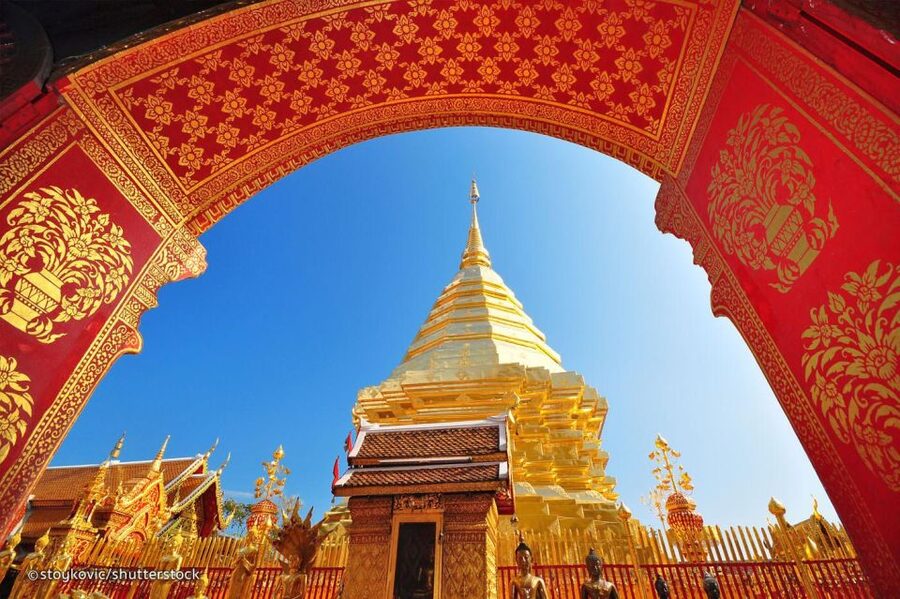 Chiang Mai: Doi Suthep and Hmong Village Half-Day Tour - Wat Phra That Doi Suthep, Legends, Relics, and Skyline Views