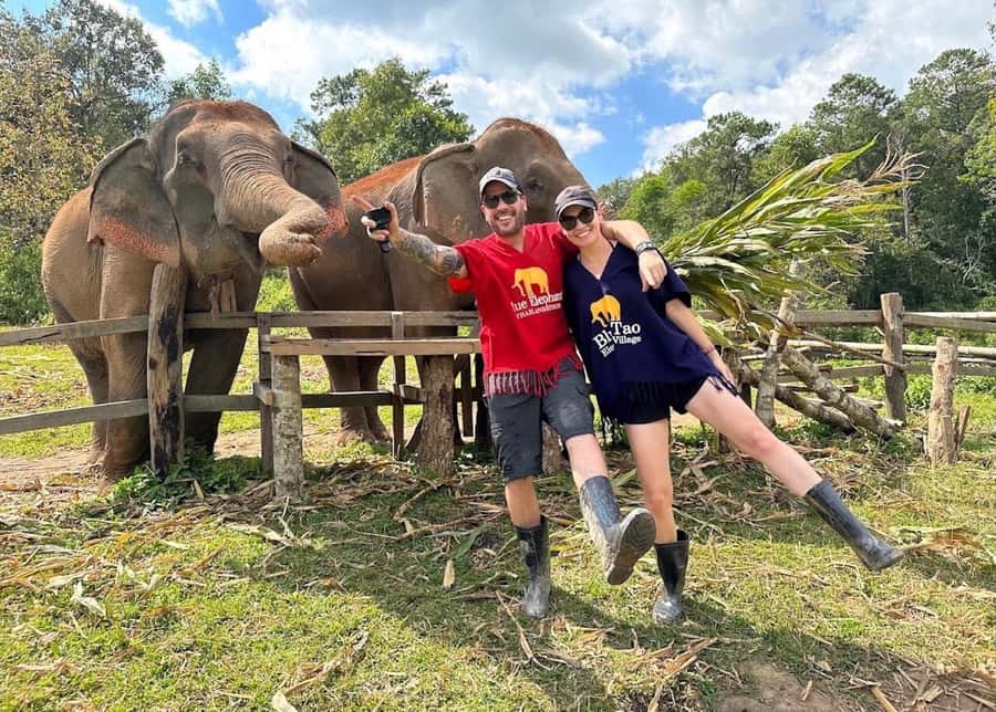 Chiang Mai : Ethical Elephant Sanctuary and ATV Adventure - A Full-Day Mix: Living Green Elephants and Inthanon Quads