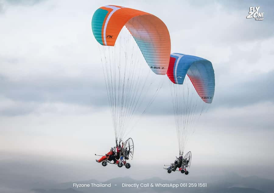 Chiang Mai: Flyzone Thailand Paramotor for 2 People - How the Day Flows: Pickup, Gear Fitting, and Your Pre-Flight Brief