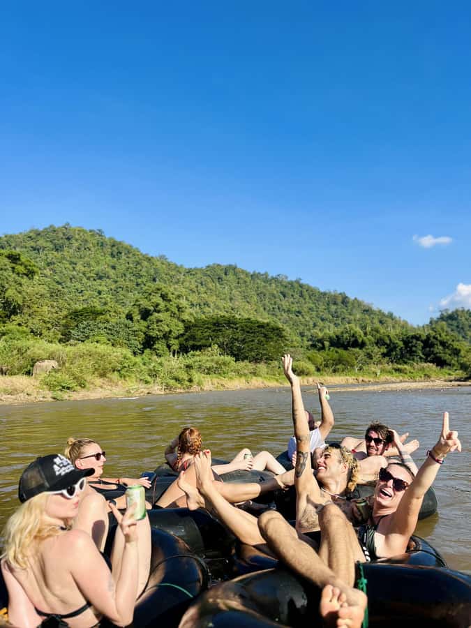 Chiang Mai Full-Day: Trekking, Tubing & Elephant Observation - Shower, tea, and the comfortable ride back to Chiang Mai