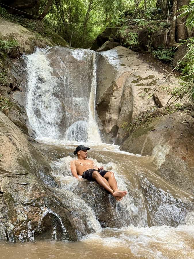 Chiang Mai Half-Day Adventure: River Tubing & Waterfall - Optional elephant feeding, what ethical interaction looks like here