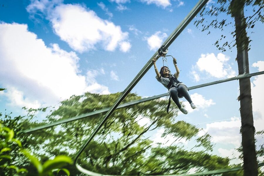 Chiang Mai: Jungle Flight Zip Line Roller Coaster - Short zips that build confidence, then longer runs
