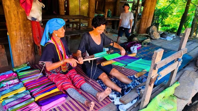 Chiang Mai: Jungle Trek, Elephants care & Bamboo Rafting - Hotel pickup, the gas-station reset, and the mountain drive to Mae Wang
