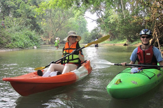 Chiang Mai : Kayak the Jungle Rivers of Chiang Dao Valley! - On the water: creeks, bamboo forests, and wildlife that shows up when you slow down