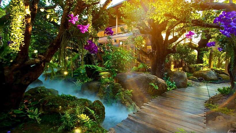 Chiang Mai: Lalita Cafe & White, Blue, Big Buddha Temples - Mae Kachan Hot Springs: the short break that helps