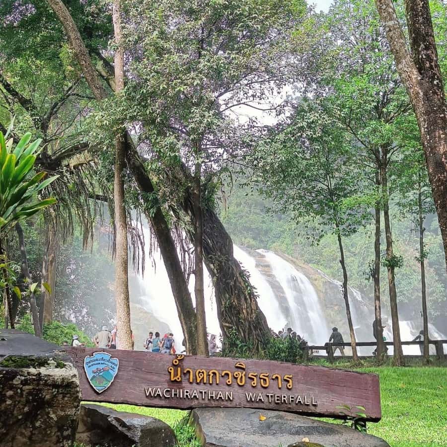 Chiang Mai: Mae Ya Waterfall & Pha Dok Siew Trail Trek - Ban Mae Klang Luang: rice field layers, lunch, and coffee tasting