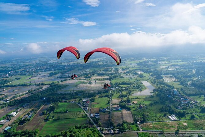Chiang Mai Paramotor Flying Experience - The flight itself: what the sky feels like, and what you can actually see