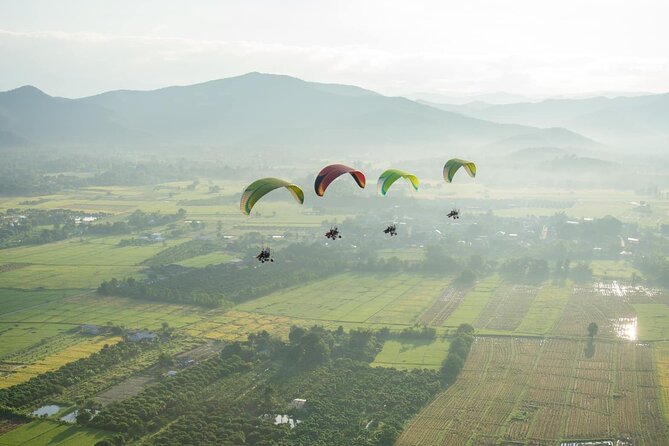 Chiang Mai Paramotor Flying Experience - Getting ready without fuss, from your hotel to the launch