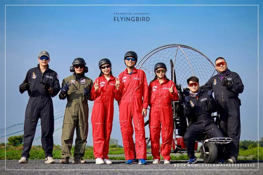 Chiang Mai: Paramotor with Licensed Flight Instructors - Key points at a glance
