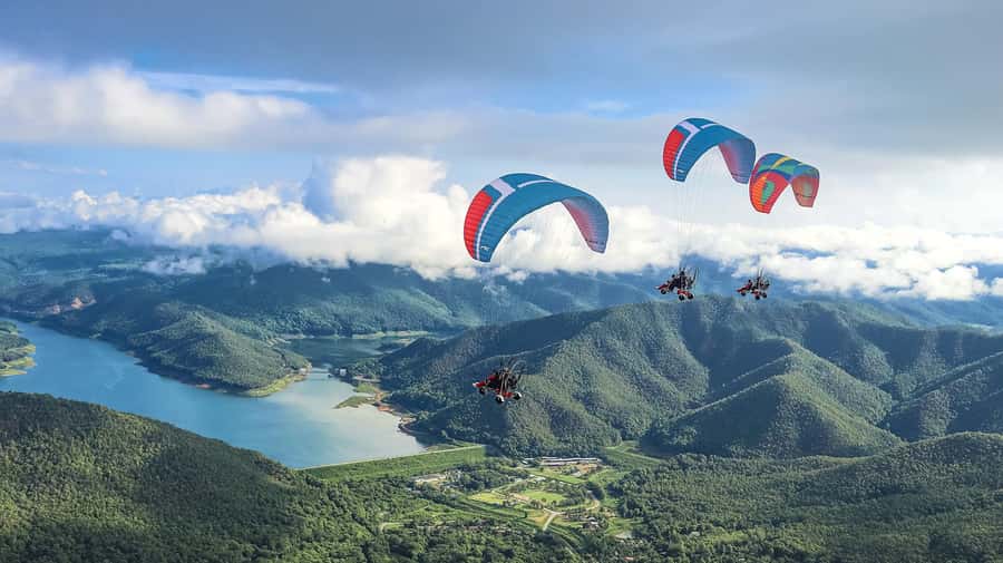 Chiang Mai: Paramotor with Licensed Flight Instructors - Chiang Mai by Paramotor: What FlyingBird Feels Like