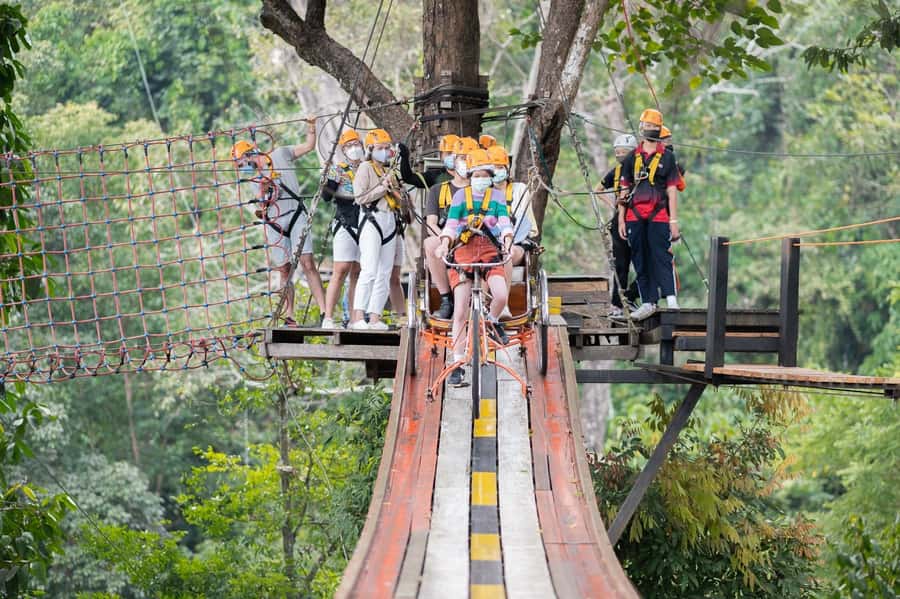 Chiang Mai: Pongyang Jungle Coaster and Zip Line Tour - From Chiang Mai City to Pongyang Jungle
