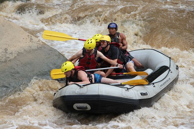 Chiang Mai Rafting in Mae Taeng River with Thai Buffet - After rafting: the waterfall walk and natural rock waterslide