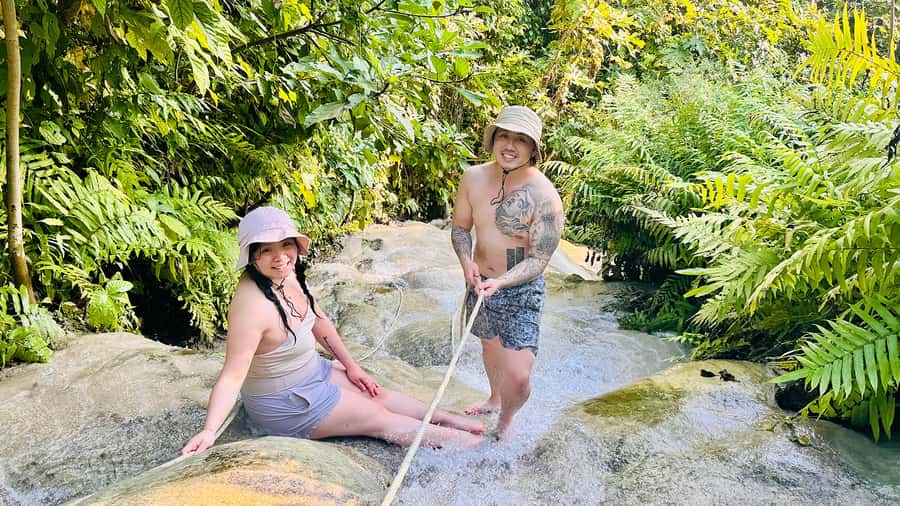 Chiang Mai: Sticky Waterfall and Zipline Adventure Day Trip - Bua Thong Sticky Waterfall: The Limestone Walk-Up Part
