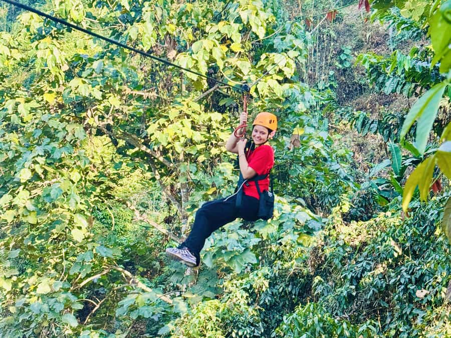 Chiang Mai: Sticky Waterfall and Zipline Adventure Day Trip - Pickup, Van Rides, and the Northern Thailand Road Trip Feeling
