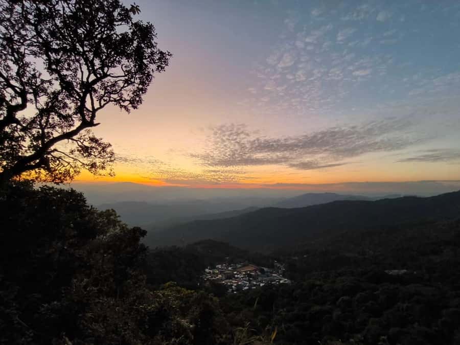 Chiang Mai Sunset Point,Wat Pha Lat,Wat Doi Suthep,Wat Umong - Wat Phra That Doi Suthep: the 306 steps, the relic pagoda, and the big views