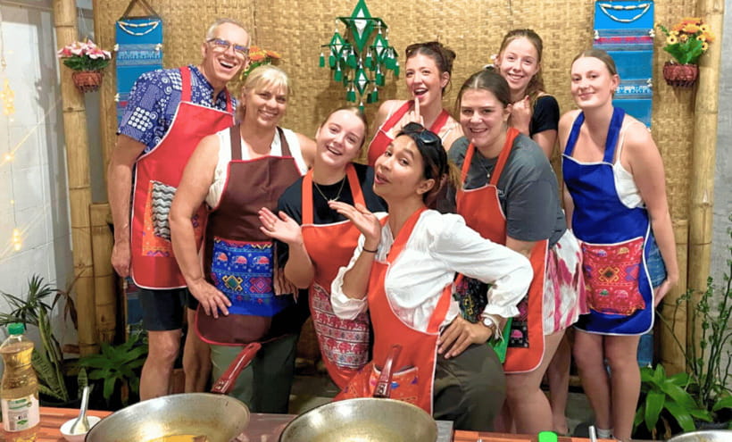 Chiang Mai : Super Fun Thai Cooking Class - From Chopping to Seven Dishes, You Learn the Real Cooking Rhythm