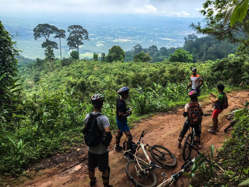 Chiang Mai: Suthep National Park Hiking & DH Mountain Biking - Reaching the Summit Area and the Hill Tribe Village Lunch