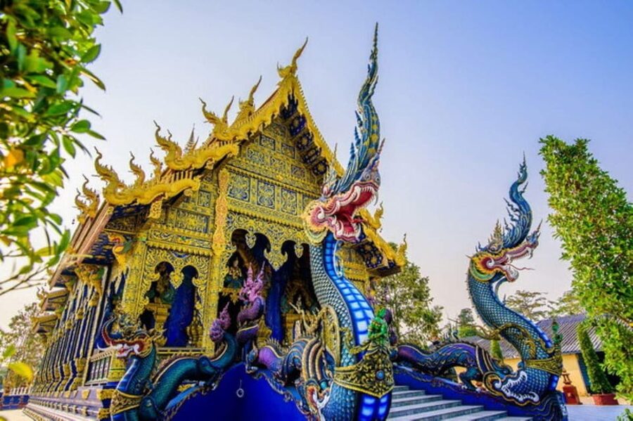 Chiang Rai: 3 Temples and Golden Triangle 1 Day Tour - Wat Rong Suea Ten Blue Temple: A Calmer Pause After Lunch