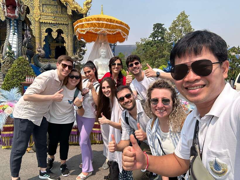 Chiang Rai: 7 Most Famous Highlights With Mekong Boat Trip - Huay Pla Kang and the Giant Guanyin: the calm break and the elevator choice