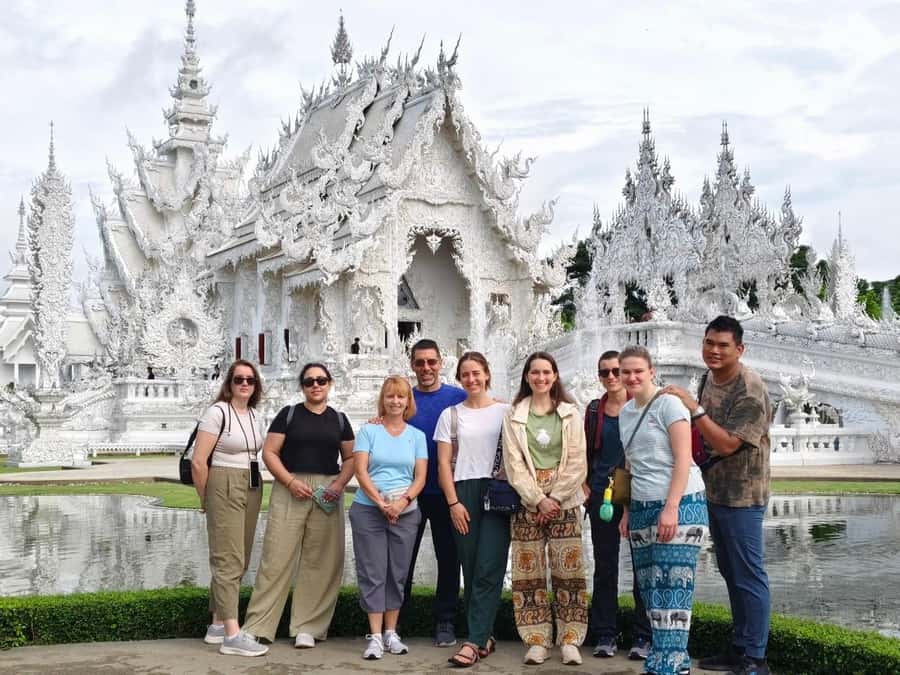 Chiang Rai Discovery:7 Attractions, Tickets & Lunch Included - Stop 1: Wat Rong Khun (White Temple) and the art-forward start you need