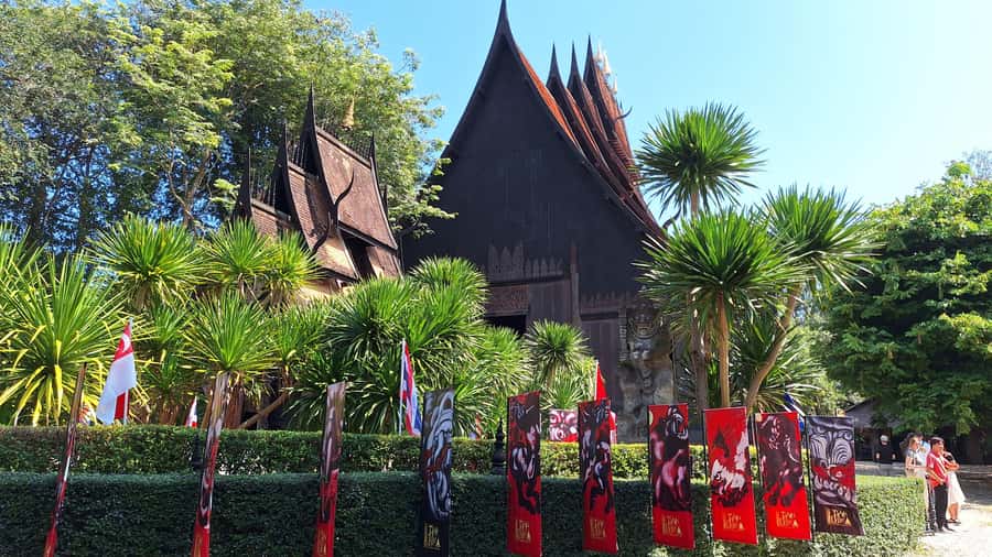 Chiang Rai:Guided Highlights attraction places private tour - Baan Dam (Black House) Museum: Dark Aesthetics with Real Artistic Craft