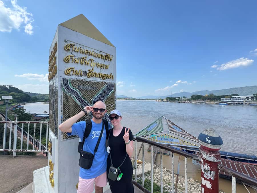 Chiang Rai: The Golden Triangle & MaeKhong Private Boat Trip - Wat Tham Pla (Monkey Cave Temple): temple calm plus short-tailed monkeys