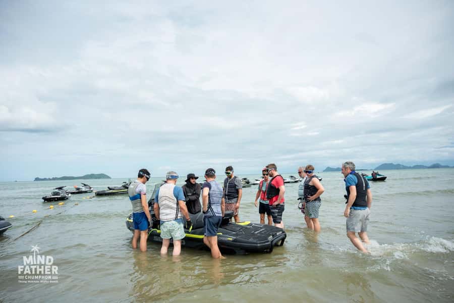 Chumphon: Jet Ski Adventure with Island Trip Option - Island time: scenery, possible snorkeling, and photo memories