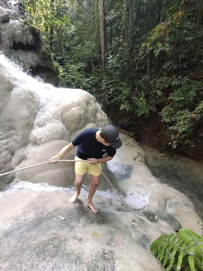 Climb Sticky Waterfall Like Spiderman - Safety, Guides, and Why You Should Trust Their Instructions