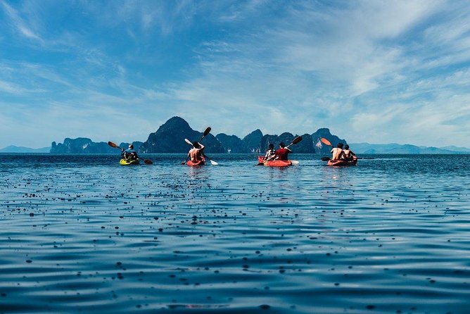 Deep Mangrove and Canyon Kayak Tour in Krabi - Low tide sandbank breaks, fruit refuel, and the ride back