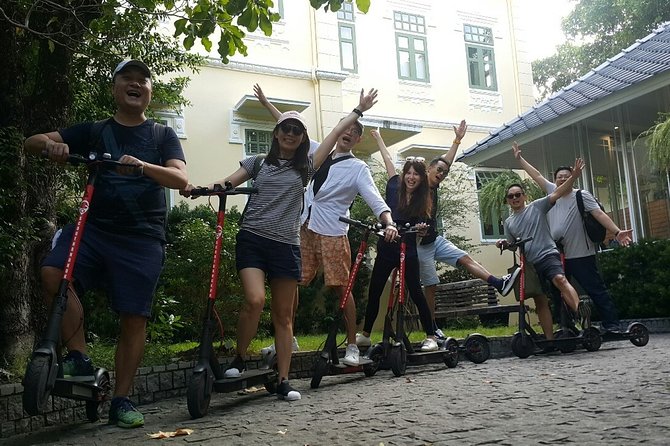 Electric Scooter Tour of Bangkok - Talad Noi wall art, early churches, and the way side streets reveal Bangkok