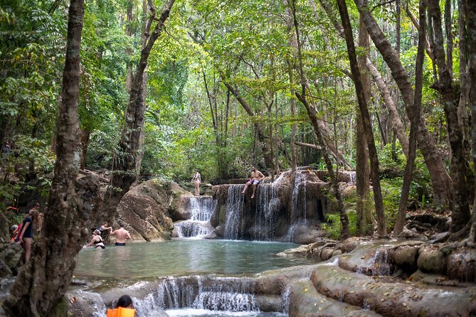 Erawan Waterfalls and Bridge Over River Kwai Tour from Bangkok - Erawan National Park and the Seven-Tier Waterfall Reality Check