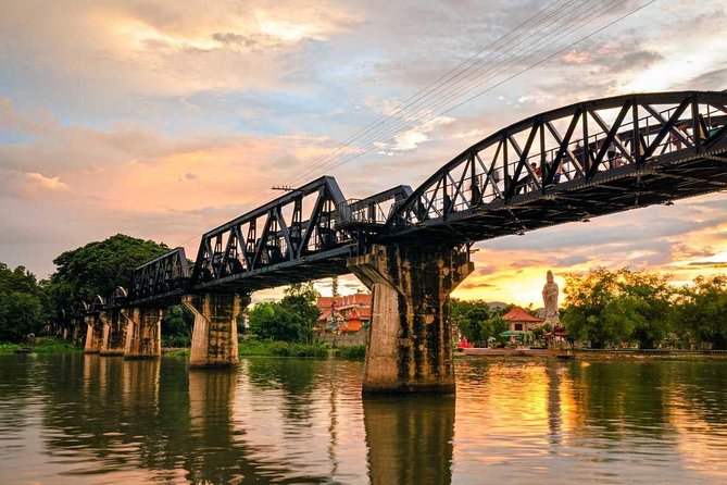 Erawan Waterfalls-Death Railway & River Kwai Tour - Tham Kra Sae: a 4-hour stop with admission included