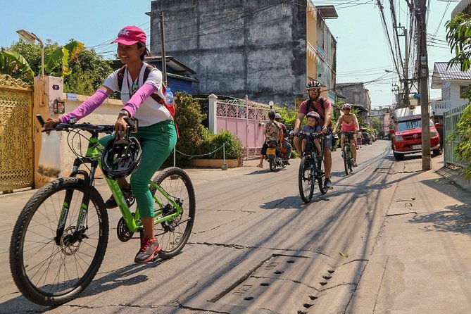 Explore Bangkok by Bike & Boat with Lunch - Entering Jamming Thailand HQ: bikes, helmets, and a calm start
